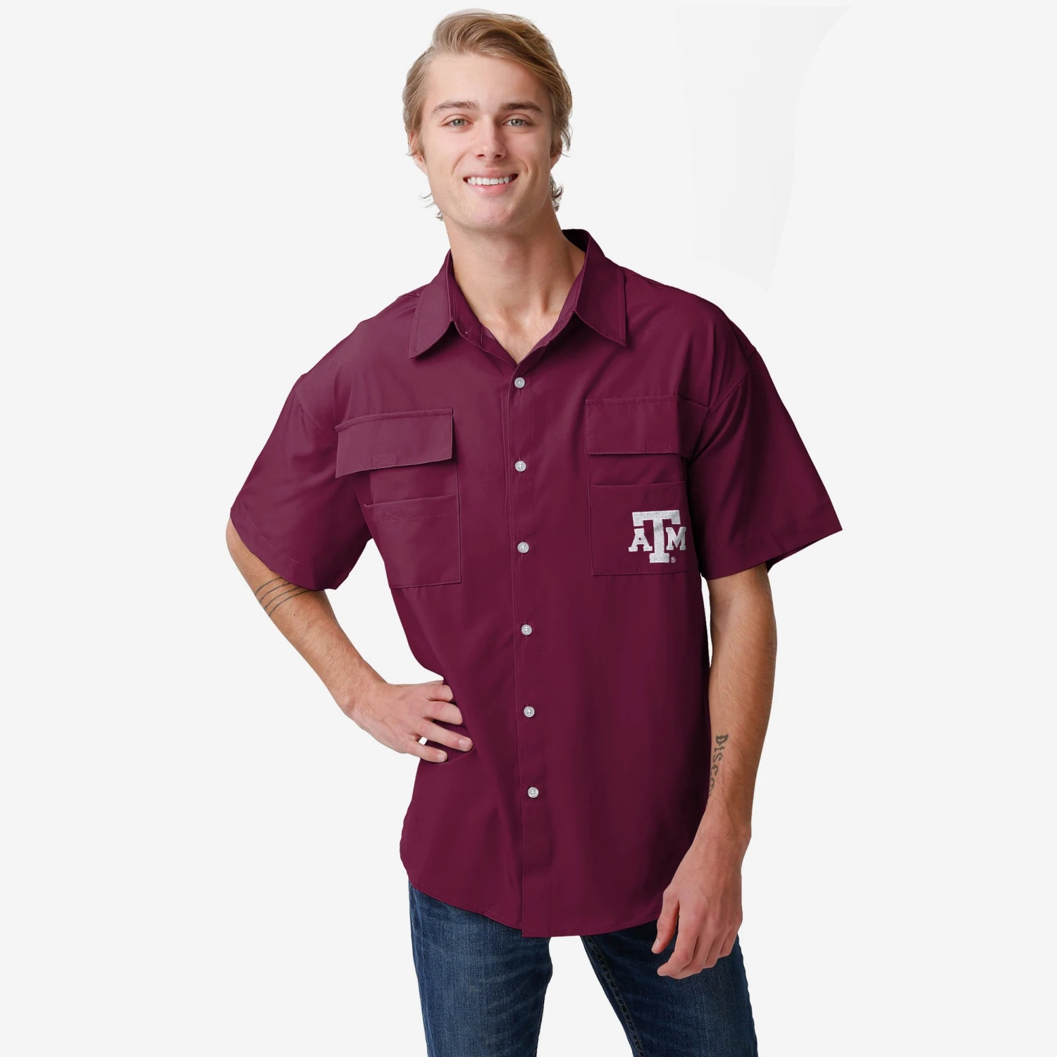 FOCO Texas A&M Aggies Gone Fishing Shirt 3 FOCO Texas A&M Aggies Gone Fishing Shirt