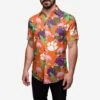 FOCO Clemson Tigers Floral Button Up Shirt -FOCO Shop TSNCFLRLBTUCU s