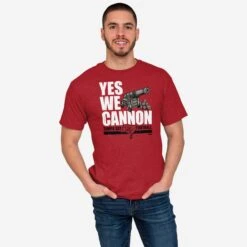 FOCO Tampa Bay Buccaneers Yes We Cannon T-Shirt