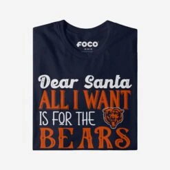 FOCO Chicago Bears All I Want T-Shirt -FOCO Shop TSNFAIWNT17CB g4
