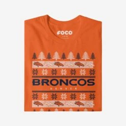 FOCO Denver Broncos Holiday Sweater T-Shirt 9 FOCO Denver Broncos Holiday Sweater T-Shirt -FOCO Shop TSNFHLDSW9DB g4