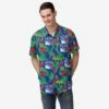 FOCO New York Rangers Floral Button Up Shirt